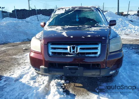 2007 Honda Pilot Ex-L из США, поврежденный, VIN 2HKYF18787H538290